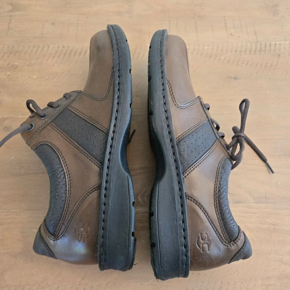 Streetcars Diplomat Oxford Shoes Mens 13 M Brown Leather Bicycle Toe
